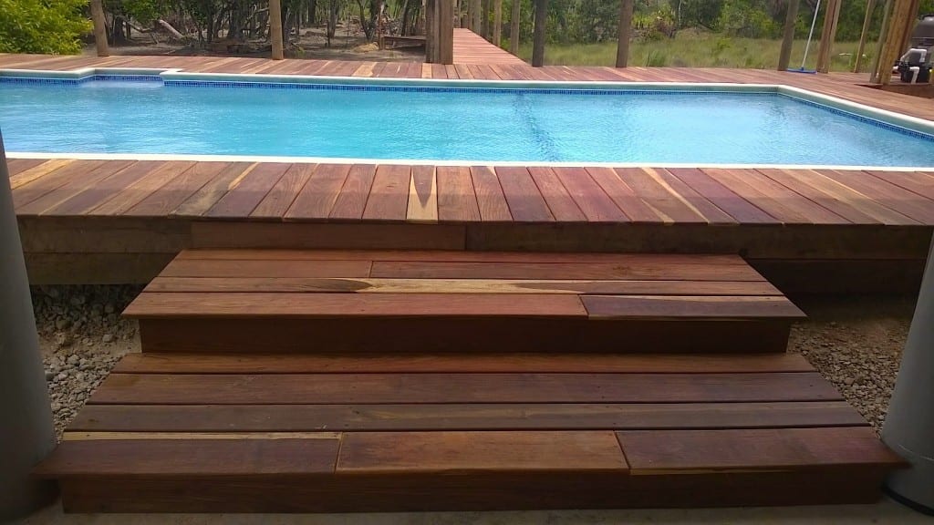 pool steps